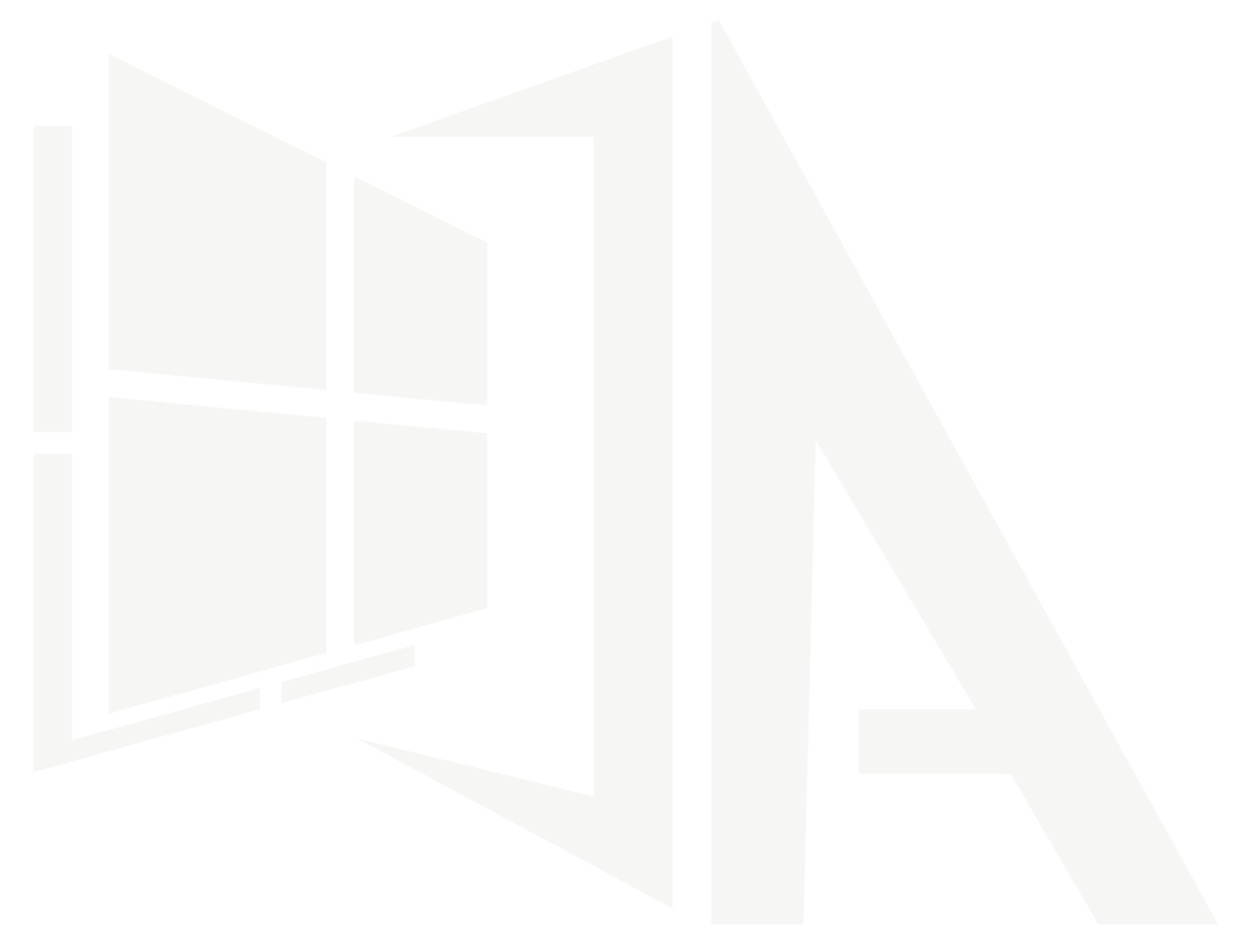 Logotipo Alumun en blanco