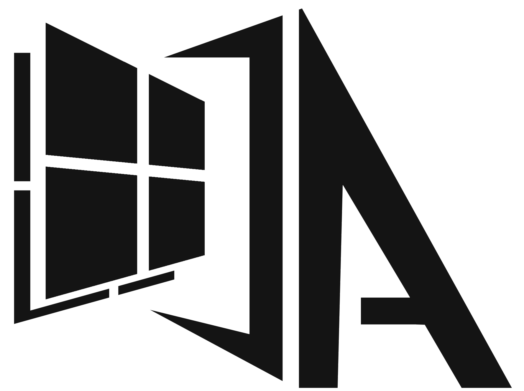 Logotipo de Alumun en negro